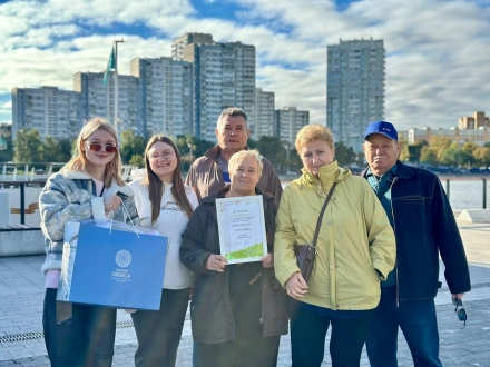 Победители «БумБатла» совершили круиз по историческим местам России